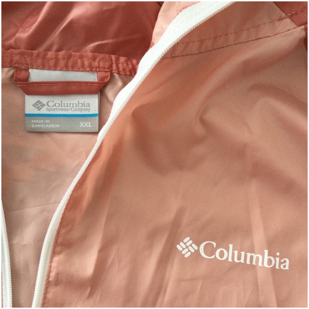 Columbia Lightweight Water‑Resistant Windbreaker • Colorblock • Women’s XXL - Picture 10 of 13